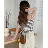 Top-Grain Cowhide Chain genuine leather  Phone Bag mini shoulder bag crossbody bag